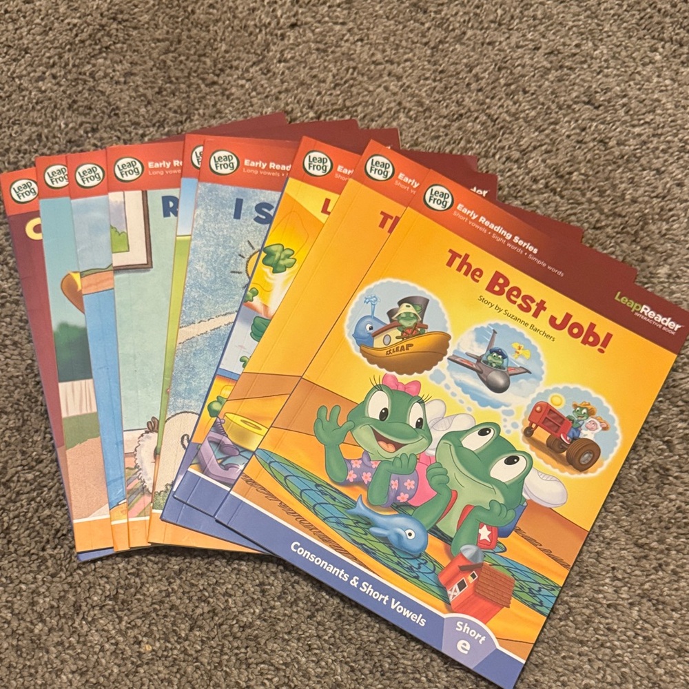 Kids Reading Books Set - Multicolor leap frog